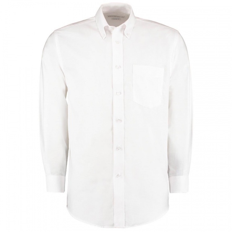 Kustom Kit KK351 Workwear Oxford Shirt Long Sleeve